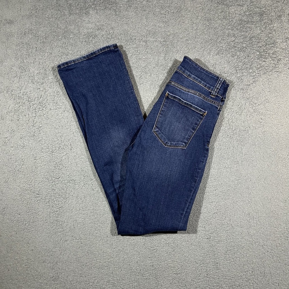 Women's KUT FROM THE KLOTH High Rise Bootcut Flap Pocket Jeans Size 4 #2752